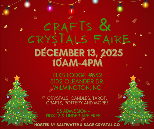 December 13 Vendor Table - ONE TABLE