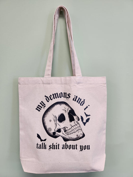 My Demons and I - Canvas Bag