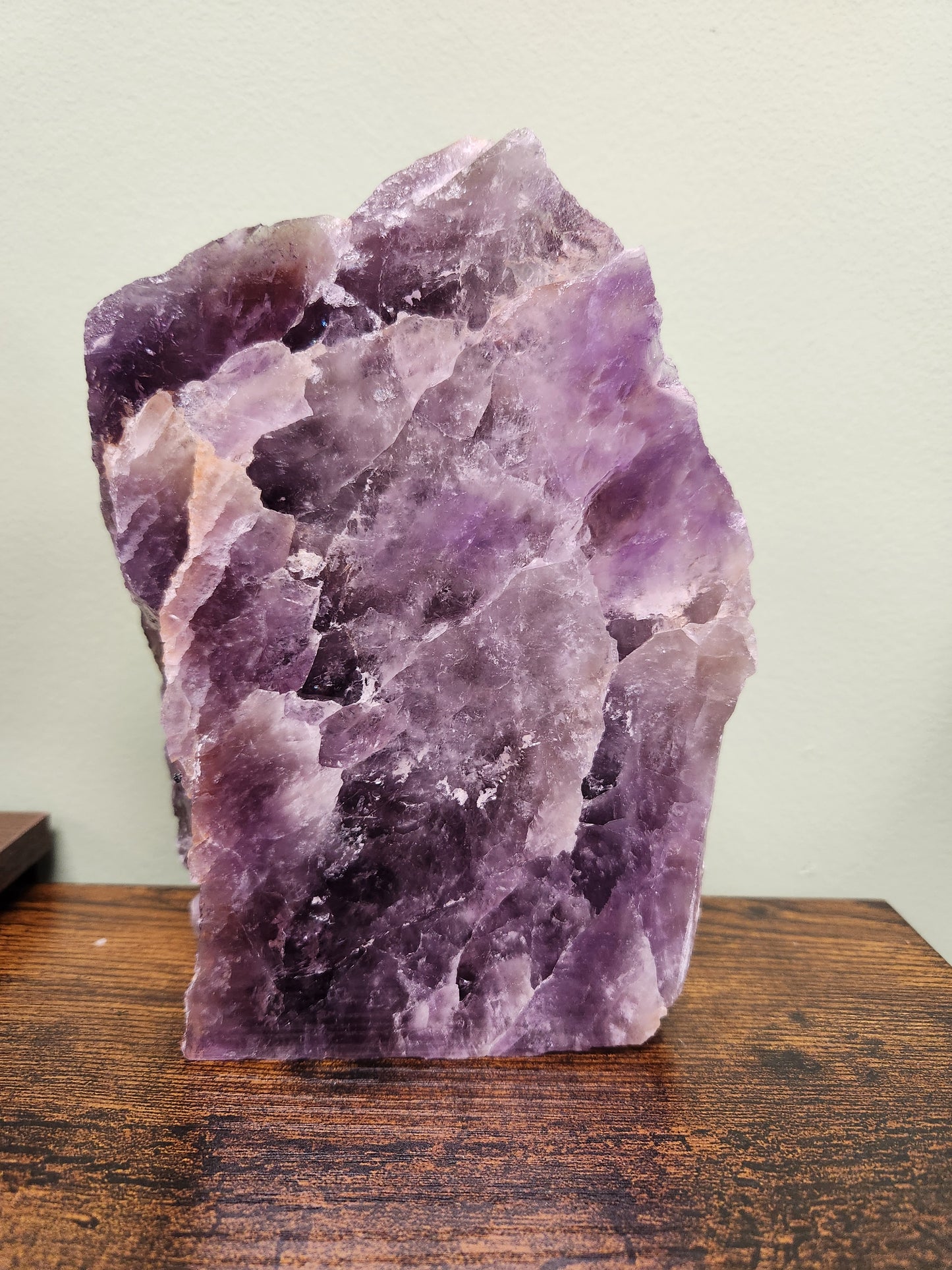 Semi-polished Amethyst Statement Piece